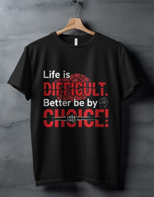Classic Tees  - Cool Qs - Difficulty is a Choice