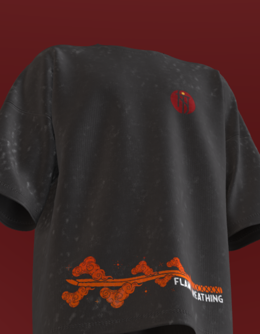 Demon Slayer -NIT SIKKIM Oz - Rengoku -Acid Wash