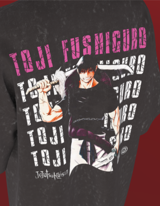 JJK -NIT SIKKIM Oz - Toji - Acid Wash