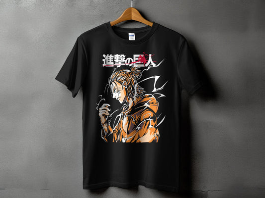 Classic Anime Series T-Shirts - Attack on Titans - Eren Yeager