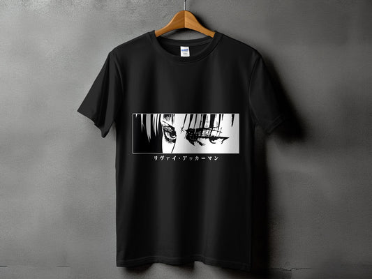 Classic Anime Series T-Shirts - Attack on Titans - Levi