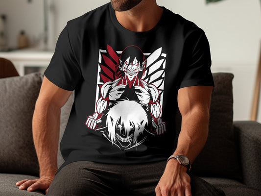 Classic Anime Series T-Shirts - Attack on Titans - The Attack Titan