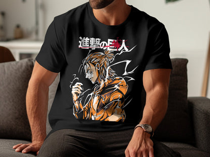 Classic Anime Series T-Shirts - Attack on Titans - Eren Yeager
