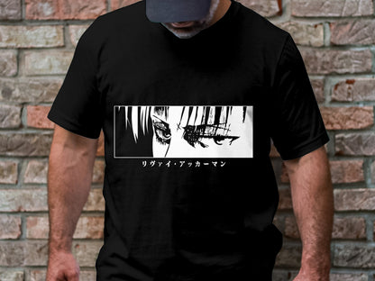 Classic Anime Series T-Shirts - Attack on Titans - Levi