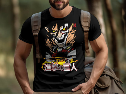 Classic Anime Series T-Shirts - Attack on Titans - Eren Yeager