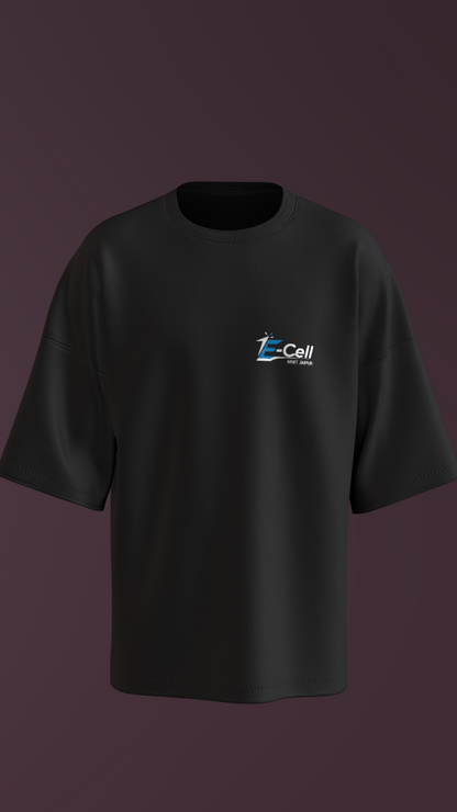 NIT JAIPUR - PREMIUM 220 GSM OVERSIZE T-SHIRT - BLACK