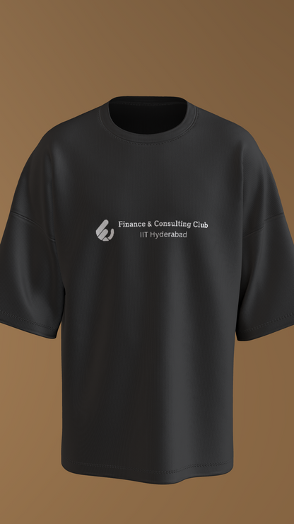 IIT HYDERABAD - BUILD YOUR EMPIRE - PREMIUM 210 GSM OVERSIZE T-SHIRT