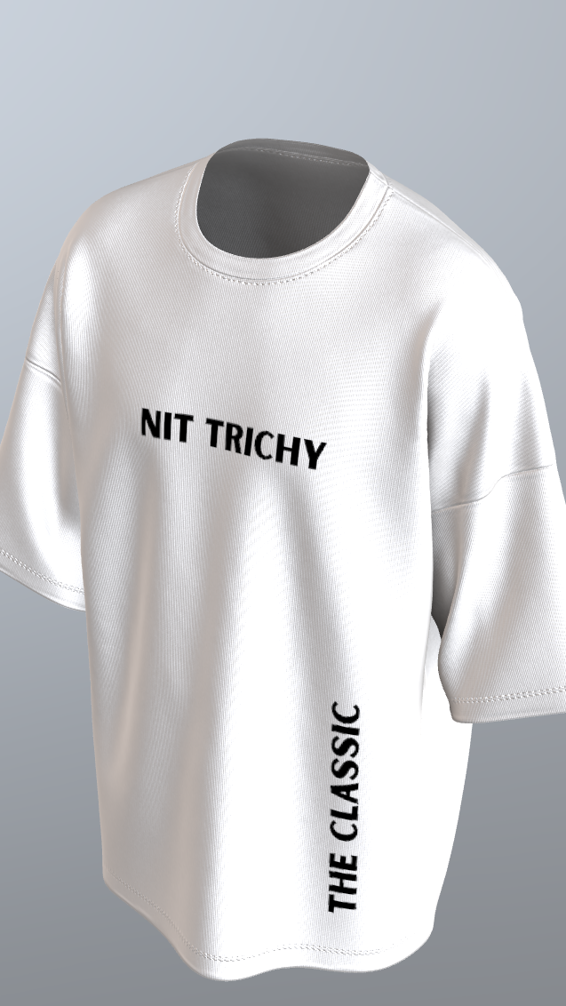 NIT Trichy 'The Classic Series' Premium 260 GSM Oversized Collection