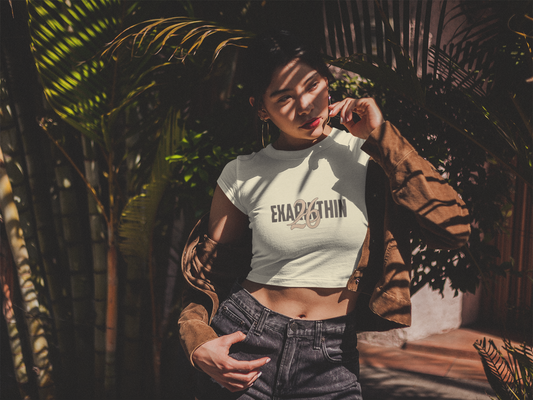 NIT NAGALAND - PREMIUM 260 GSM OVERSIZE CROP TOP - EKARIKTHIN 26