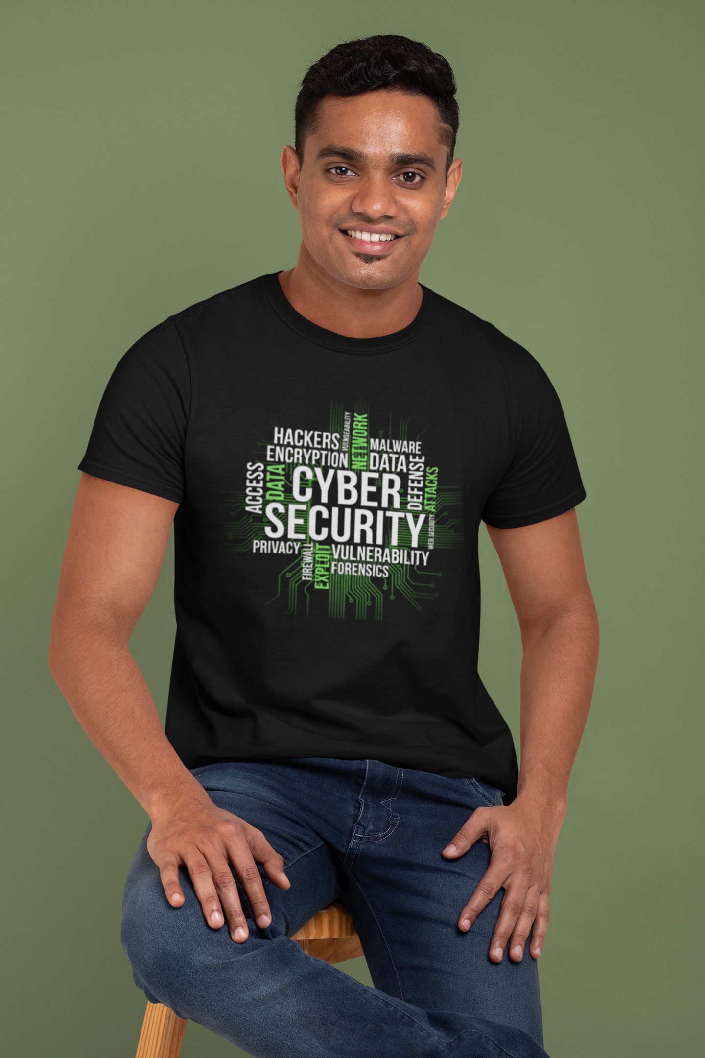 IIIT BHOPAL - CYBER GREEN - PREMIUM  TSHIRT