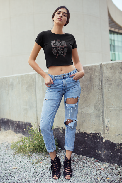 NIT NAGALAND - PREMIUM 260 GSM OVERSIZE CROP TOP - ELEMENTAL