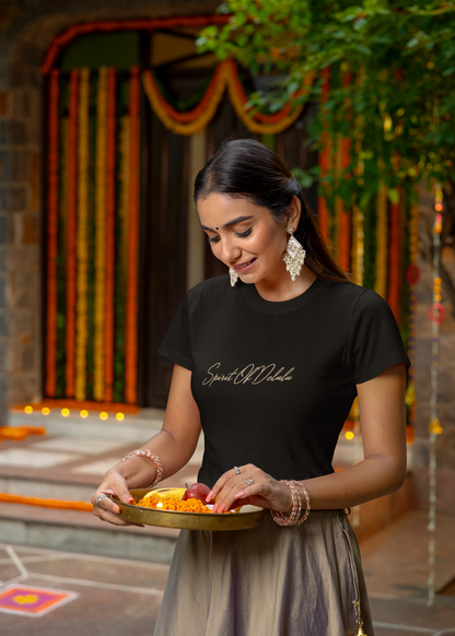 IIM SHILLONG - PREMIUM 260 GSM OVERSIZE CROP TOP - SPIRIT OF DELULU