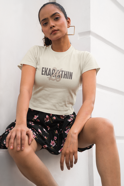 NIT NAGALAND - PREMIUM 260 GSM OVERSIZE CROP TOP - EKARIKTHIN 26