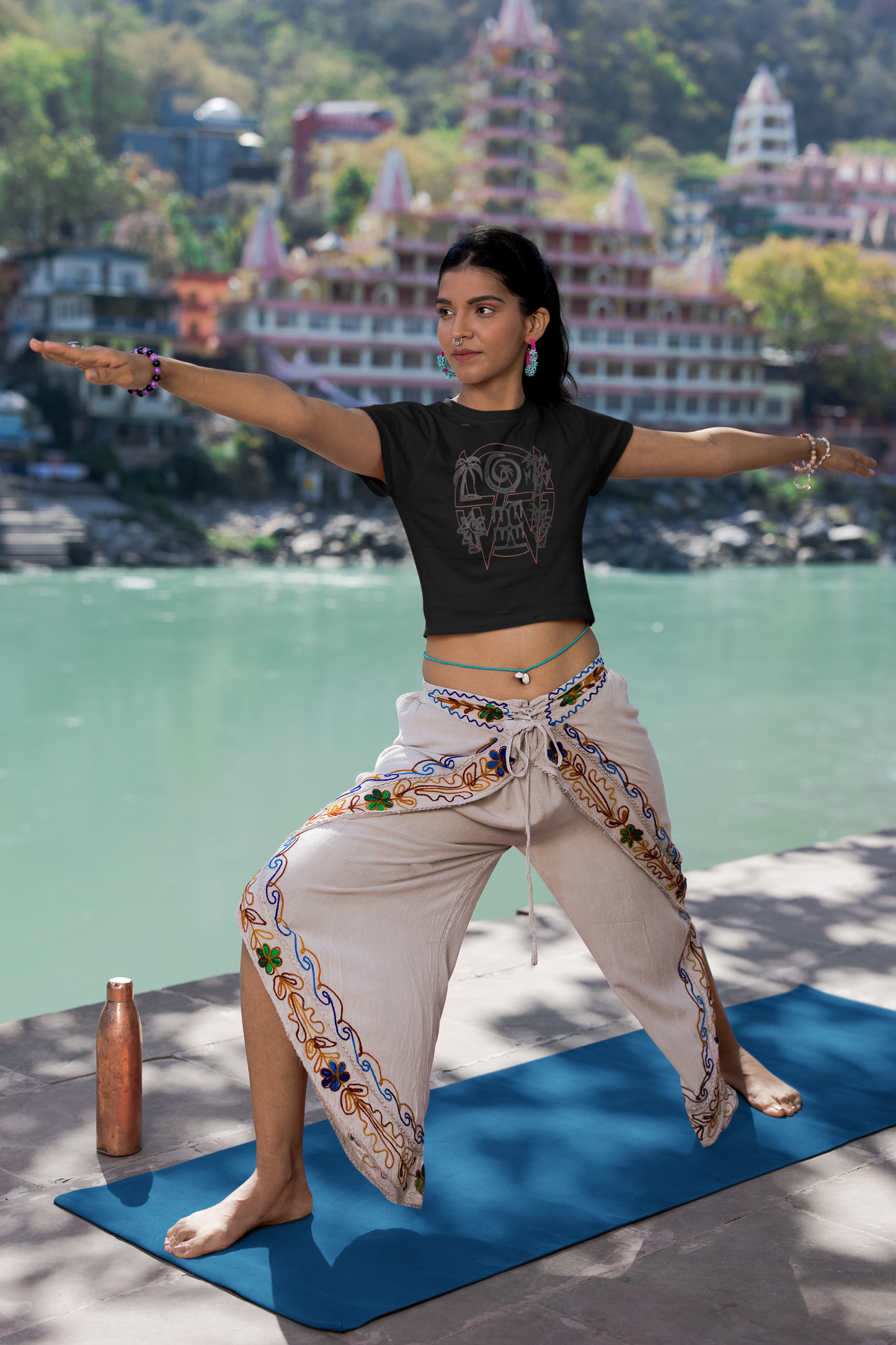 NIT NAGALAND - PREMIUM 260 GSM OVERSIZE CROP TOP - ELEMENTAL