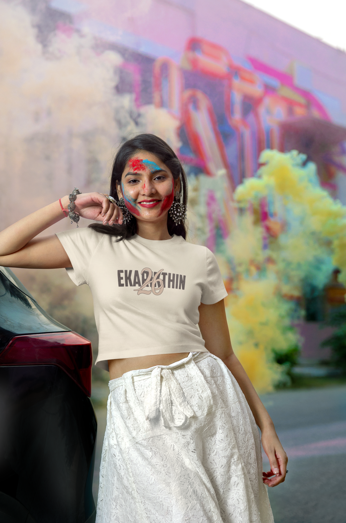 NIT NAGALAND - PREMIUM 260 GSM OVERSIZE CROP TOP - EKARIKTHIN 26