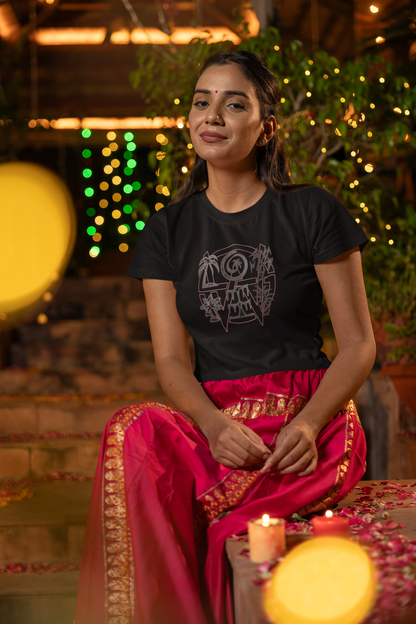 NIT NAGALAND - PREMIUM 260 GSM OVERSIZE CROP TOP - ELEMENTAL