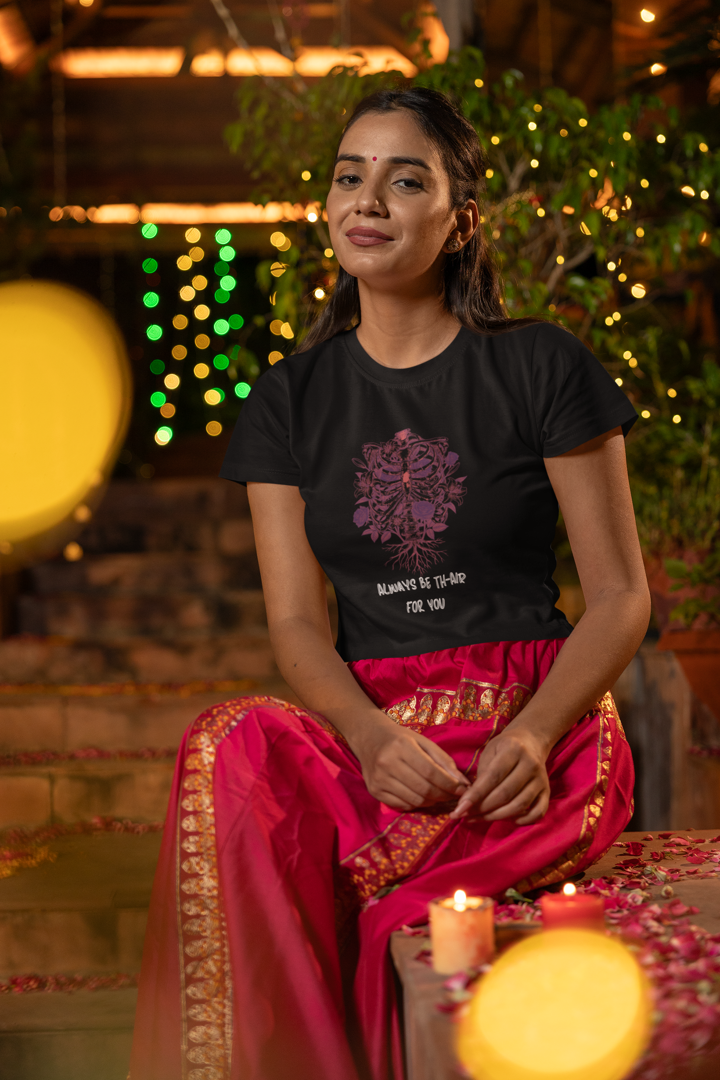 AIIMS MANGALGIRI - PREMIUM 260 GSM OVERSIZE CROP TOP - RIBS & ROSE