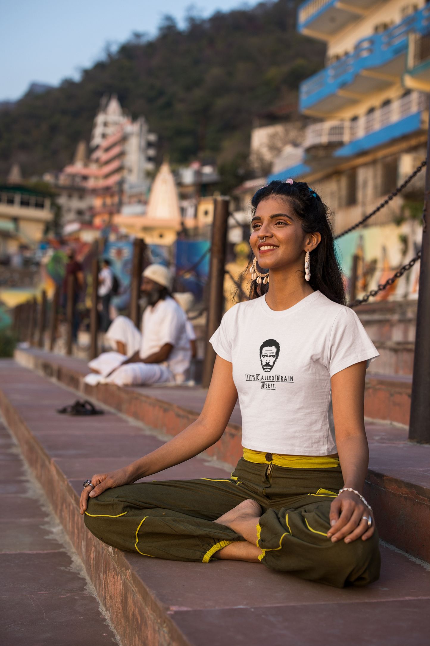 AIIMS GUWAHATI, Crop Top: Sarcasm Premium