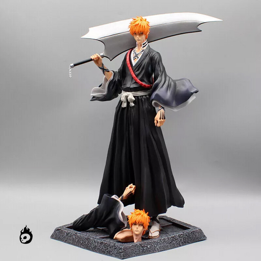 Premium 34 cm Ichigo Kurosaki Bankai Figurine - Bleach