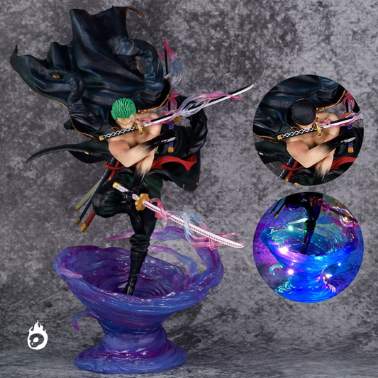 Premium Roronoa Zoro 38cm LED Figurine - One Piece