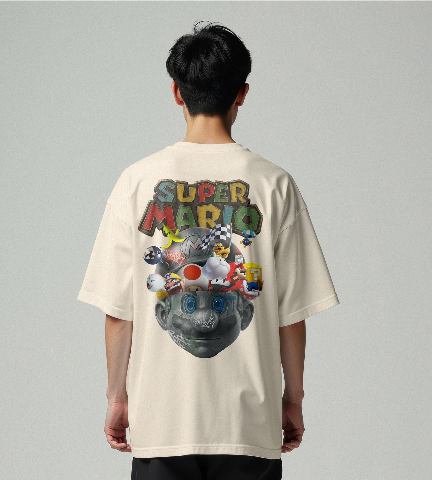 IIT BOMBAY- PREMIUM OZ T-SHIRT - SUPER MARIO