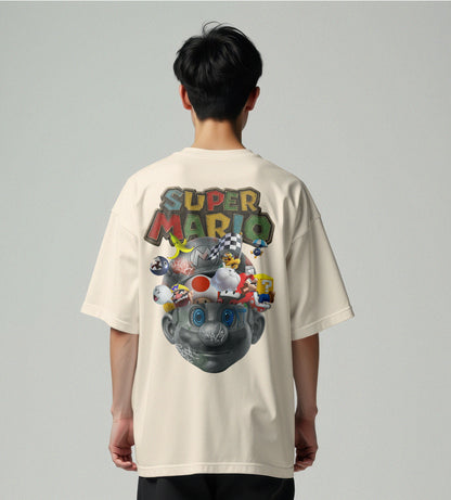 IIT BOMBAY- PREMIUM OZ T-SHIRT - SUPER MARIO