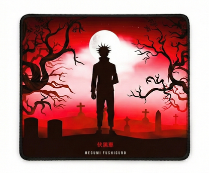 JJK - SEASON 3 SPECIALS - MEGUMI IN RED - PREMIUM MOUSEPADS