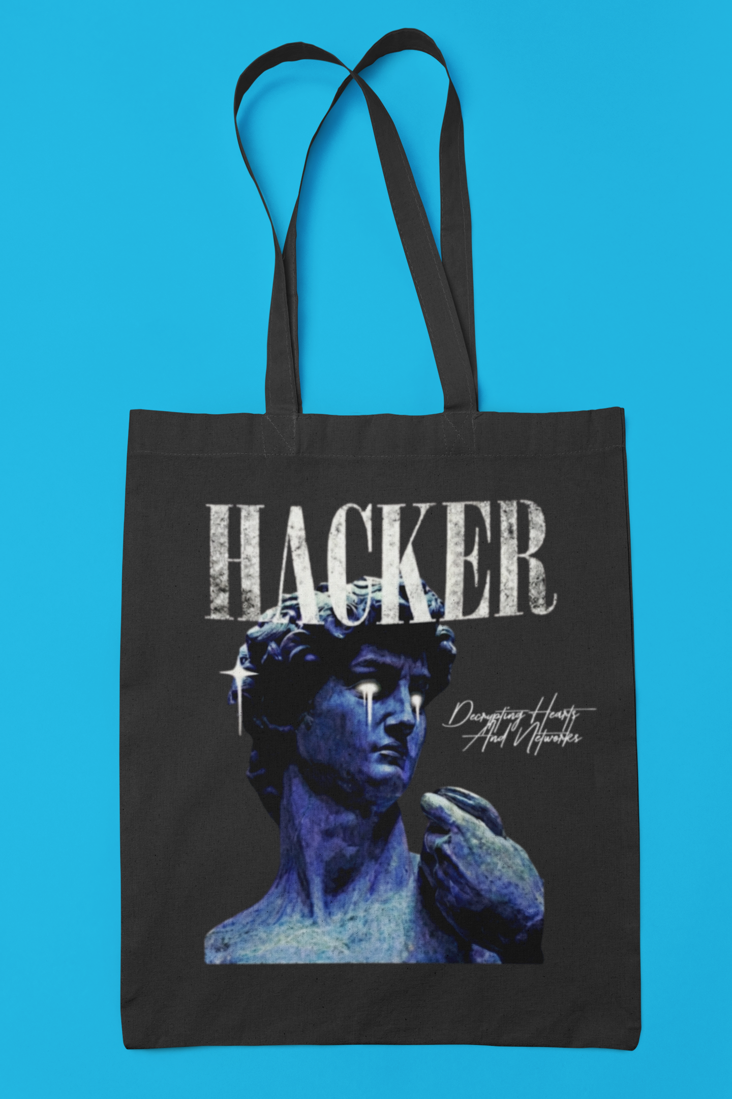 IIIT BHOPAL - HACKER SERIES - THE VIBE - PREMIUM CANVAS TOTE BAG