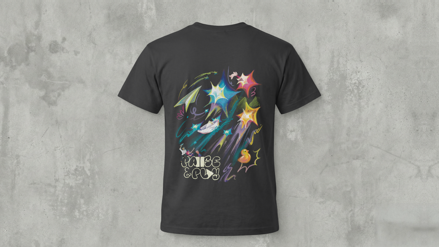 NIFT HYDERABAD - PAUSE & PLAY  - PREMIUM 210 GSM REGULAR T-SHIRT