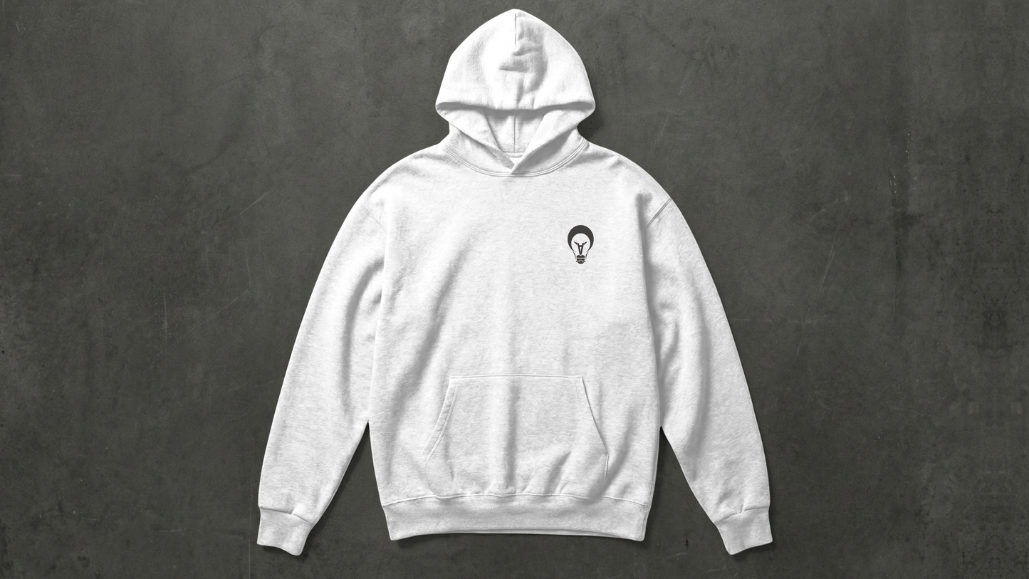 NIT SIKKIM  - WHITE AI INNOVATION - 350 GSM HOODIE