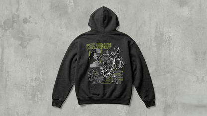 NIT SIKKIM  - BLACK DREAMING - 320 GSM HOODIE