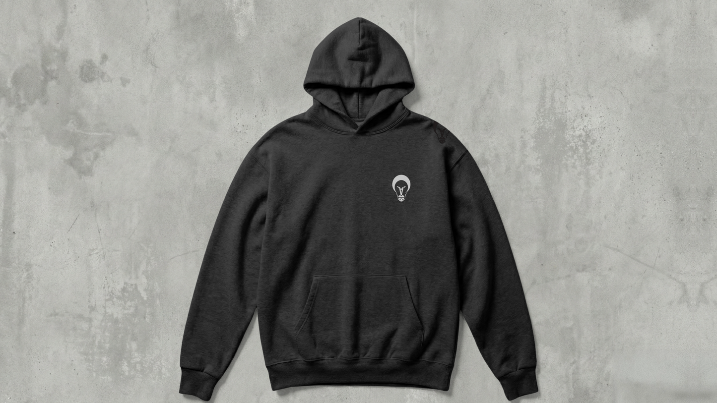 NIT SIKKIM  - BLACK DREAMING - 320 GSM HOODIE