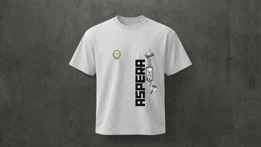 AIIMS MANGALGIRI  - WHITE - REGULAR FIT 210 GSM T-SHIRT