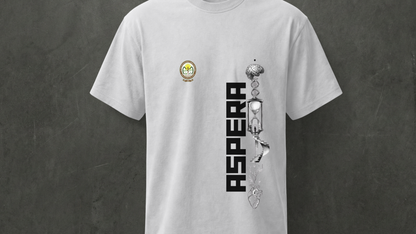 AIIMS MANGALGIRI  - WHITE - REGULAR FIT 210 GSM T-SHIRT