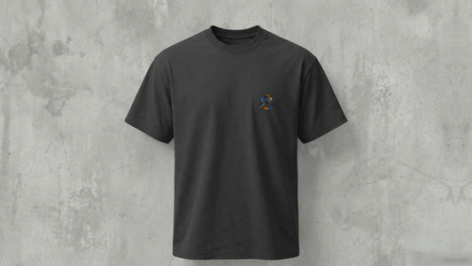 IIT PATNA - THE CLASSIC - PREMIUM REGULAR TSHIRTS -  BLACK