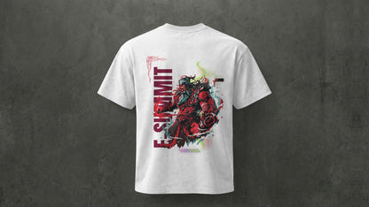 IIT PATNA - THE BEAST- PREMIUM REGULAR TSHIRTS -  WHITE