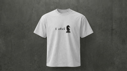 The Sicilian Code" Minimalist - Regular Fit - WHITE