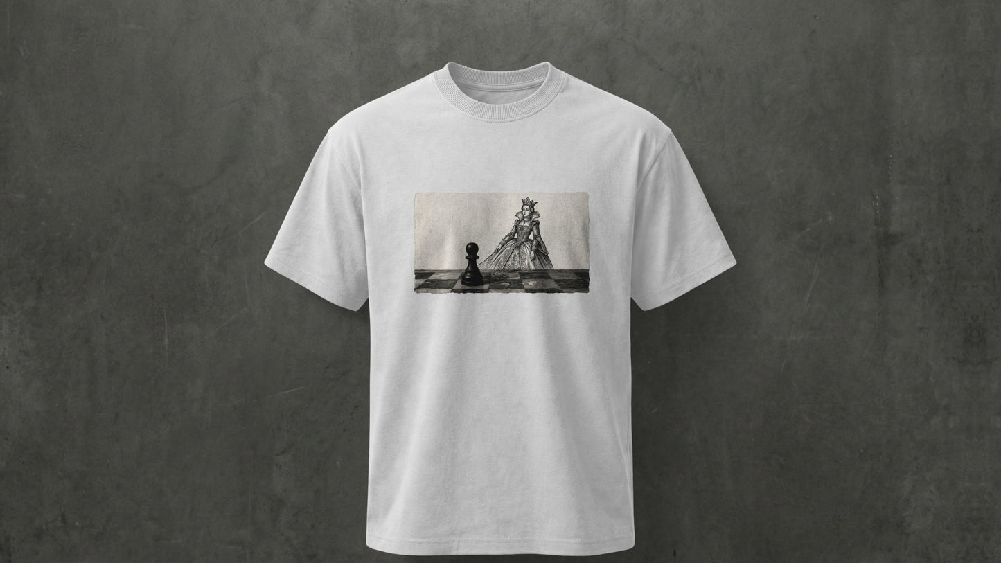 "The Pawn's Ambition" Vintage - Regular Fit - WHITE