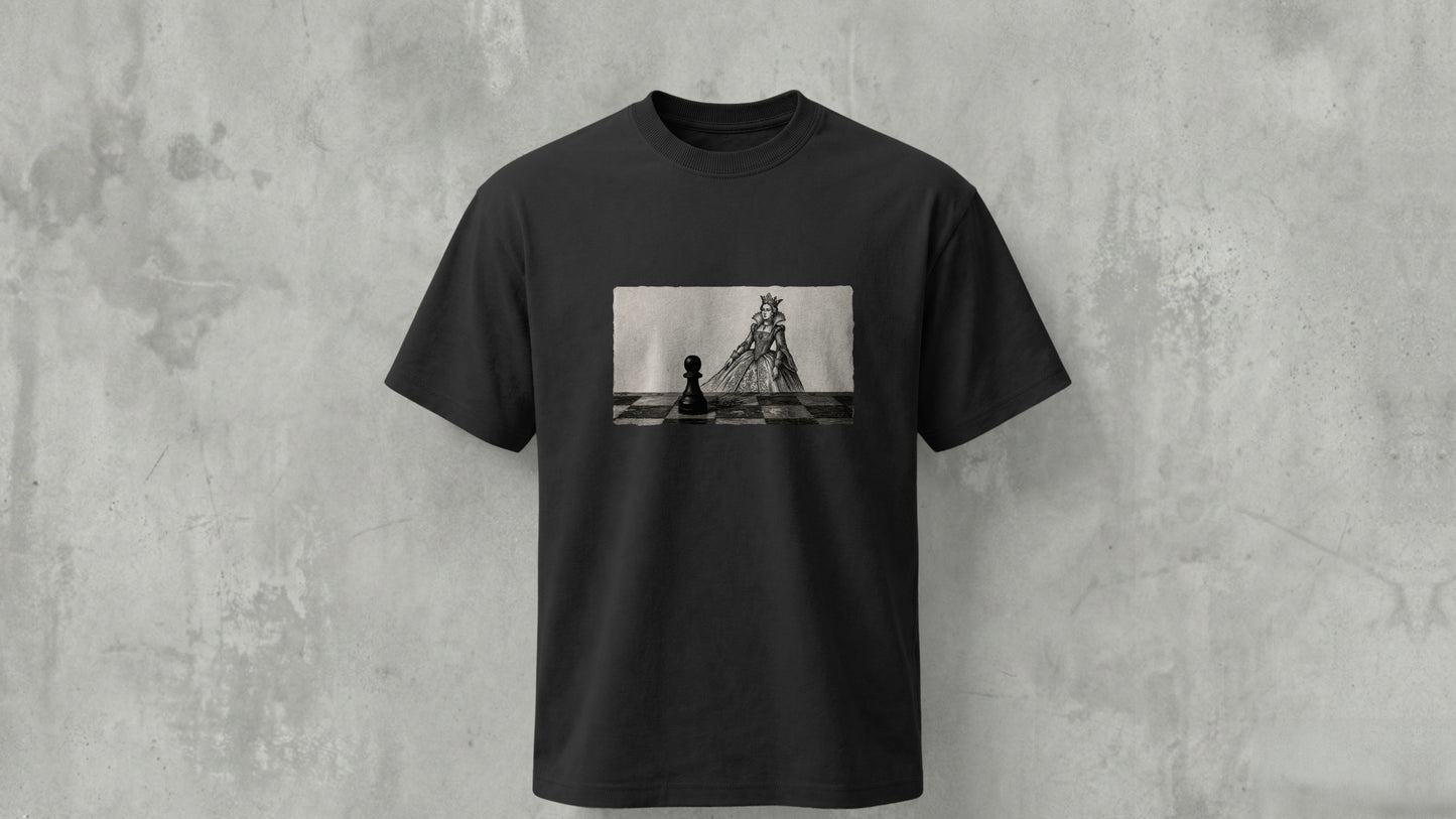 "The Pawn's Ambition" Vintage - Regular Fit - BLACK