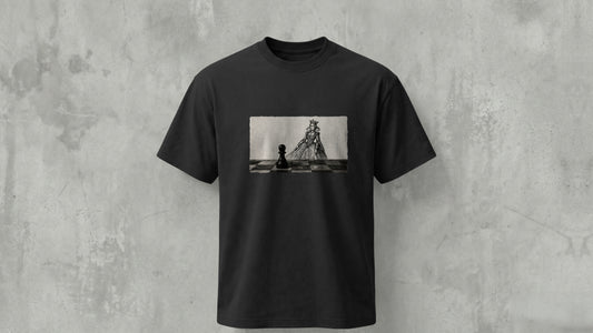 "The Pawn's Ambition" Vintage - Regular Fit - BLACK