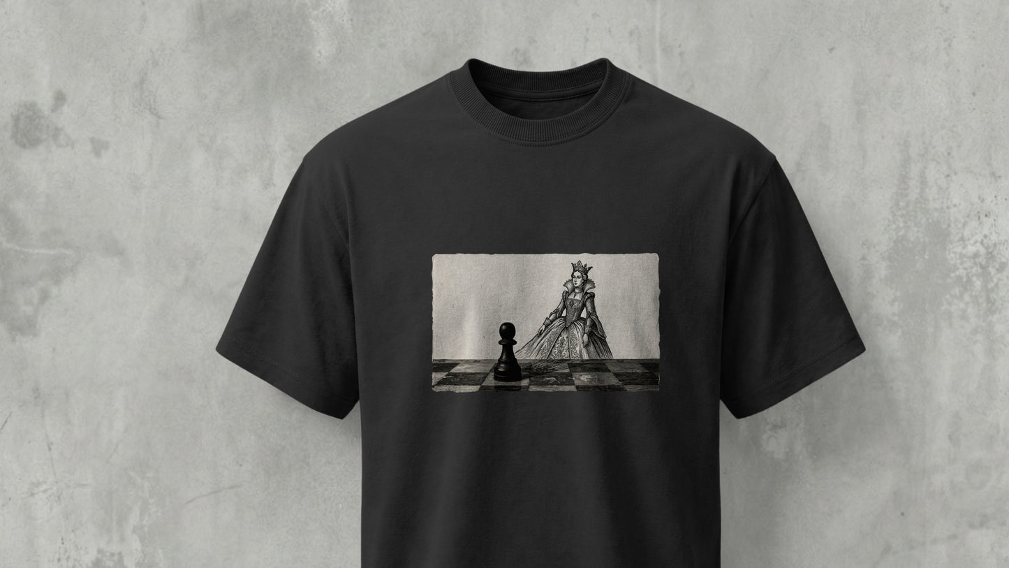 "The Pawn's Ambition" Vintage - Regular Fit - BLACK