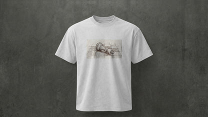 "The Fallen King" Vintage - Regular Fit - WHITE