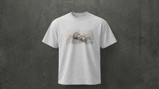 "The Fallen King" Vintage - Regular Fit - WHITE