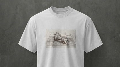 "The Fallen King" Vintage - Regular Fit - WHITE
