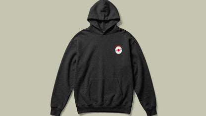 IIT KANPUR "The Golden Record" Premium 350 GSM - Black Hoodie