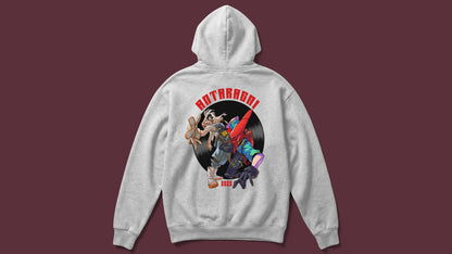 IIT KANPUR "NEON GROOVE" Premium 350 GSM - White Hoodie