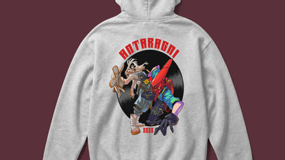 IIT KANPUR "NEON GROOVE" Premium 350 GSM - White Hoodie