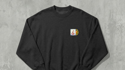 IIT KANPUR "The Classic" Premium 280 GSM - Black - Sweat Shirt