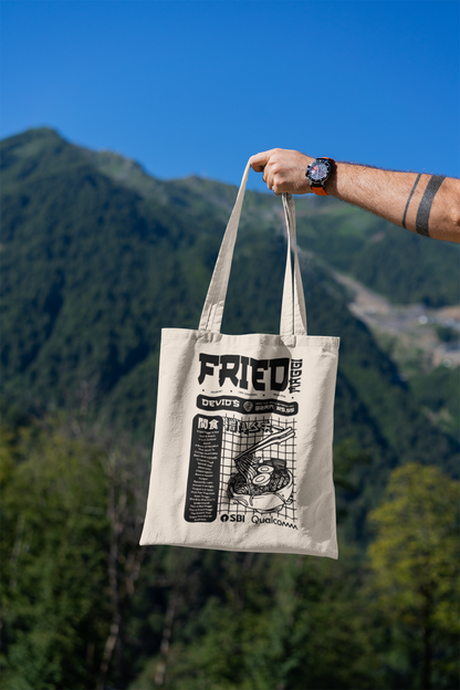 IIIT HYDERABAD - FRIED MAGGI-  PREMIUM TOTE BAG