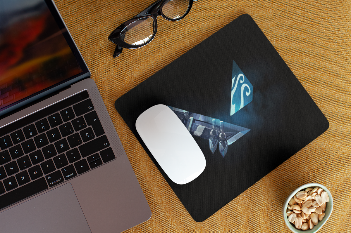 IIT KANPUR "Radiant Blade" Premium 3mm Mousepad - Black